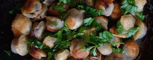 Шаг 3: жареных пельменей с грибами из заварного теста