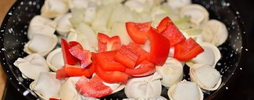 Шаг 4: жареных пельменей с сыром