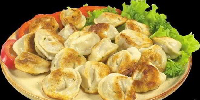 Рецепт жареных пельменей