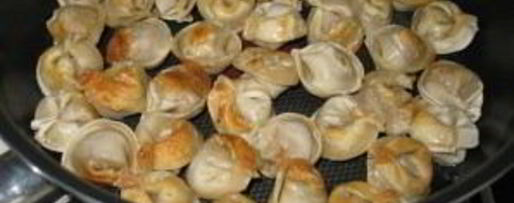 Шаг 2: жареных пельменей