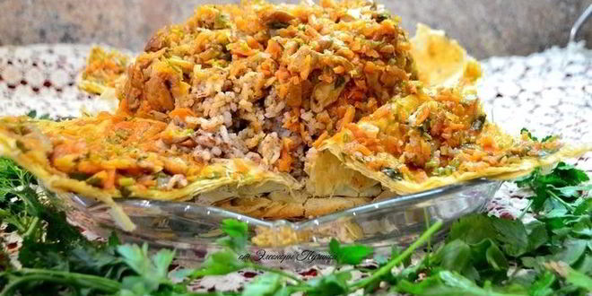 Рецепт грибного плова