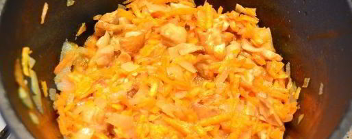 Шаг 2: грибного плова