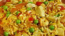Рецепт Легкой испанской паэльи