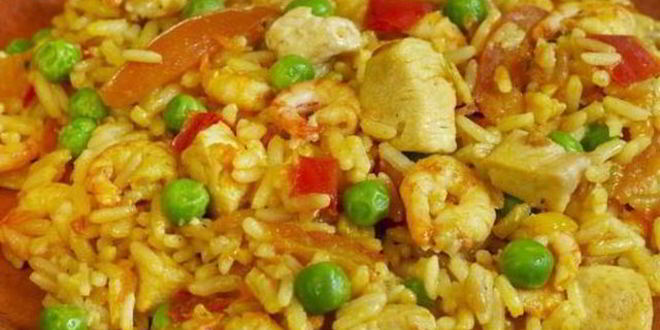 Рецепт легкой испанской паэльи