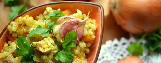 Шаг 4: легкого южного плова с зирой и курагой