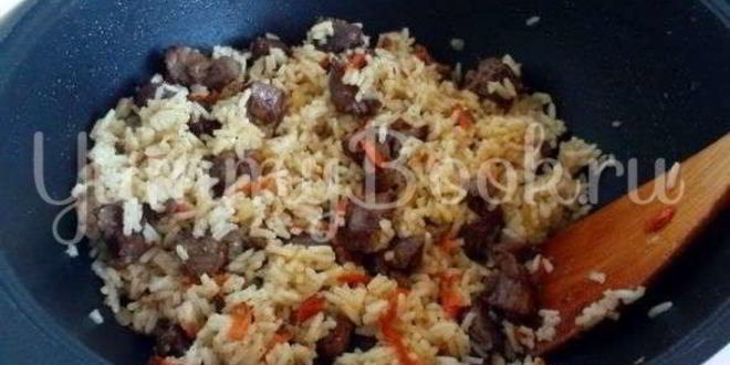Рецепт ленивого плова