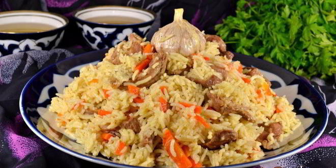 Рецепт мясного плова в мультиварке