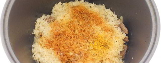 Шаг 3: мясного плова в мультиварке