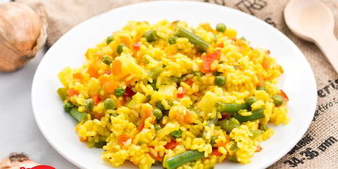 Рецепт овощной паэльи