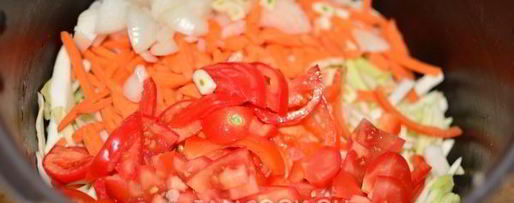 Шаг 4: овощного плова в мультиварке