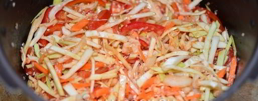 Шаг 5: овощного плова в мультиварке