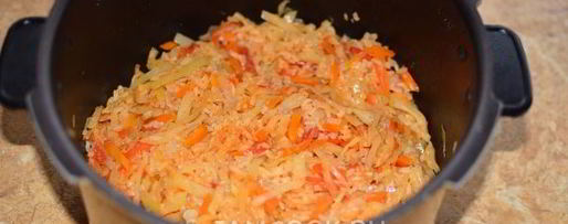 Шаг 6: овощного плова в мультиварке
