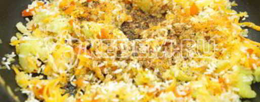 Шаг 5: овощного плова