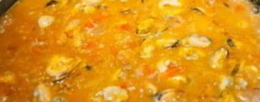 Шаг 6: паэльи с курицей и морепродуктами