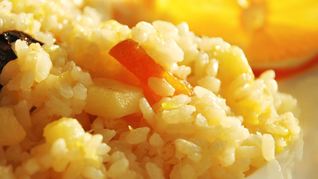 Рецепт Плова фруктового Санаторского с апельсином