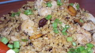 Рецепт Плова из булгура с курицей