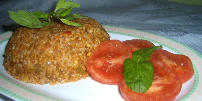 Рецепт плова из булгура