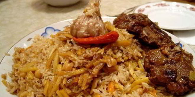 Рецепт плова из говядины с капустой