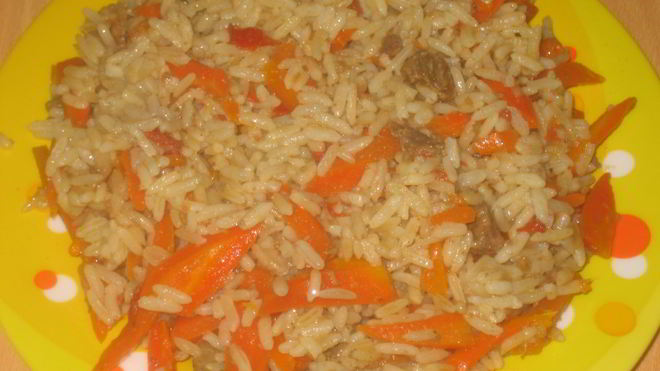 Рецепт Плова из говядины в мультиварке
