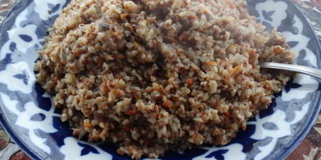 Рецепт плова из гречки по-русски