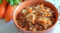 Рецепт Плова из гречки с курицей