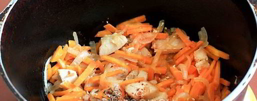 Шаг 7: плова из гречки с курицей