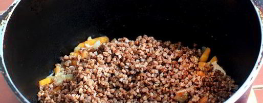 Шаг 9: плова из гречки с курицей