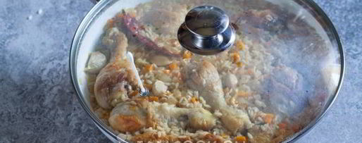 Шаг 11: плова из курицы на сковороде