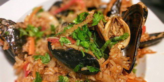 Рецепт плова из мидий