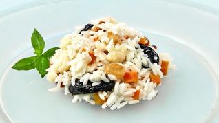 Рецепт Плова из риса с овощами и фруктами