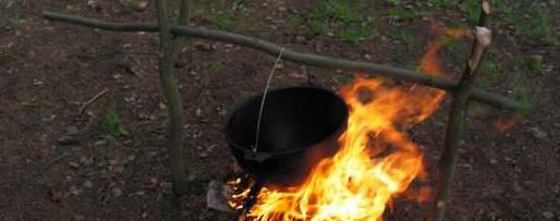 Шаг 14: плова на костре