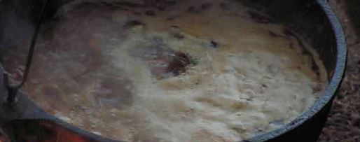 Шаг 26: плова на костре