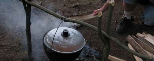 Шаг 29: плова на костре