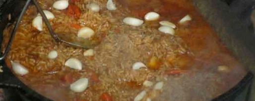 Шаг 35: плова на костре