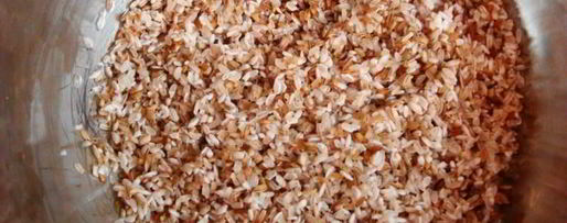 Шаг 2: плова на плите в казане из курицы