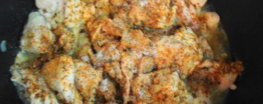 Шаг 3: плова на плите в казане из курицы