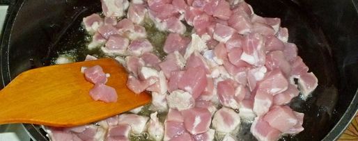 Шаг 2: плова на сковороде со свининой