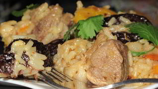 Рецепт Плова с бараниной и сухофруктами