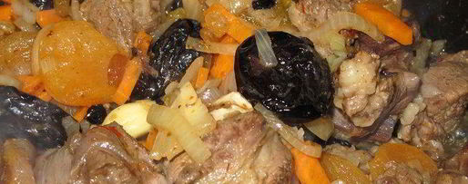 Шаг 2: плова с бараниной и сухофруктами