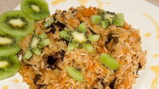 Рецепт Плова с черносливом и курагой