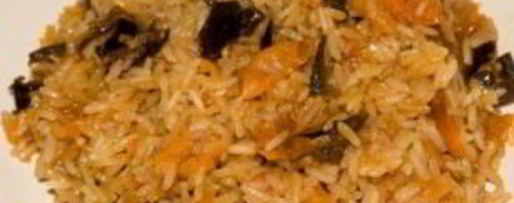 Шаг 10: плова с черносливом и курагой