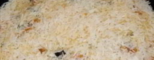 Шаг 7: плова с черносливом и курагой