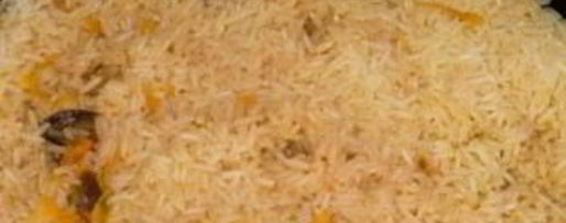 Шаг 9: плова с черносливом и курагой