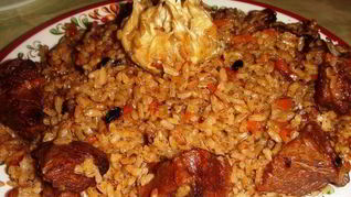 Рецепт Плова с чесноком