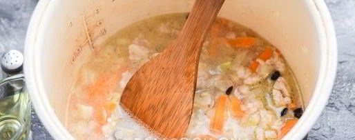 Шаг 7: плова с фаршем в мультиварке