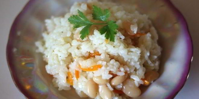 Рецепт плова с фасолью