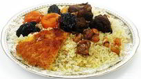Рецепт Плова с каштанами и сухофруктами