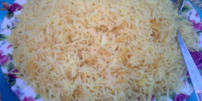 Рецепт плова с куриной подливкой