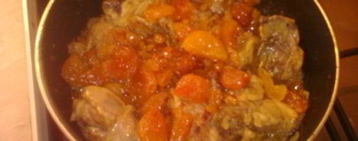 Шаг 2: плова с куриной подливкой