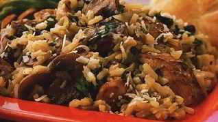 Рецепт Плова с курицей и грибами